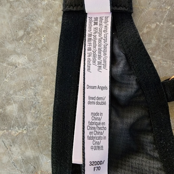 NWOT Victoria secret Dream angels lightly lined demi 32DDD - Picture 5 of 5